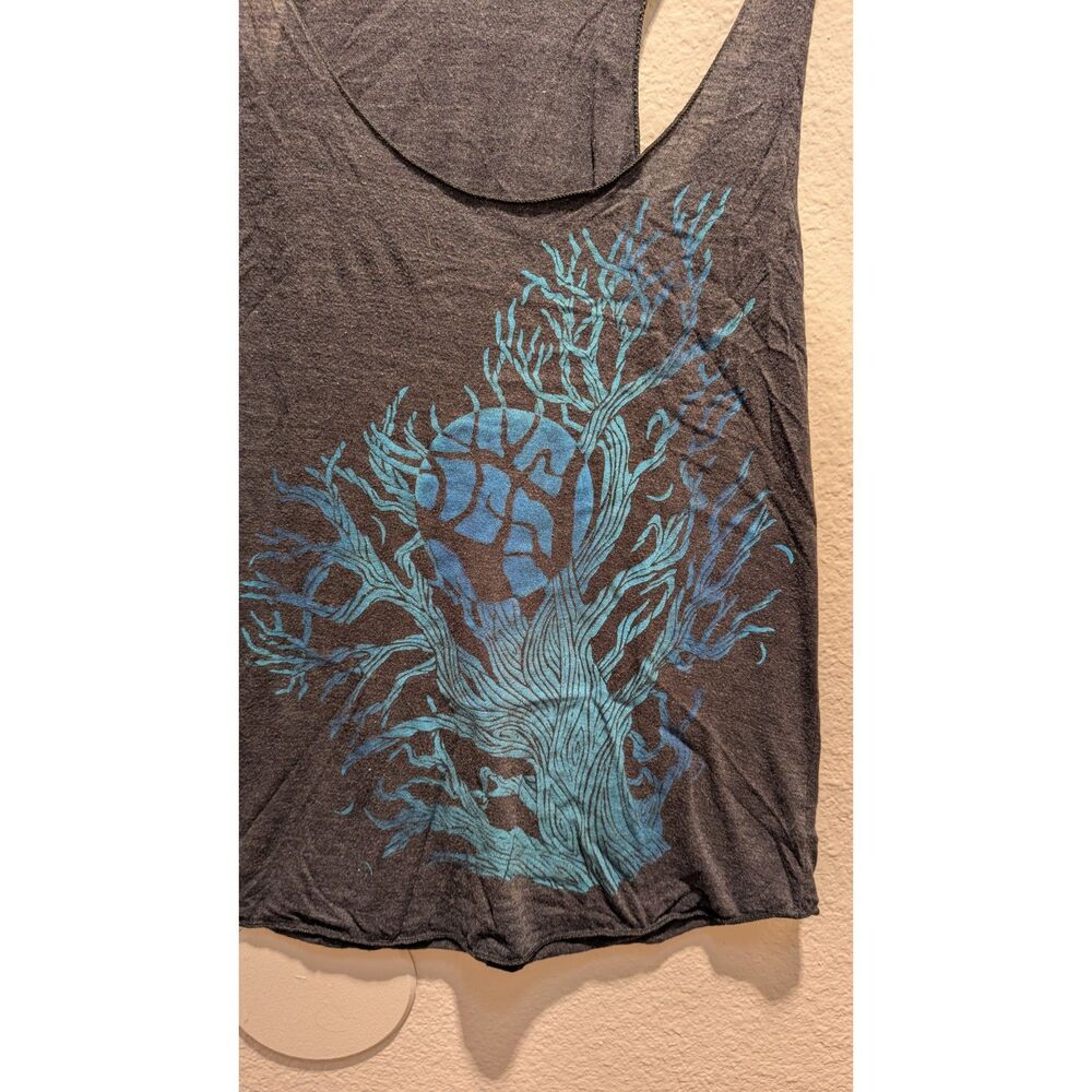 Lg- American Apparel Graphic Racerback Tank – box i